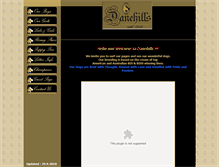 Tablet Screenshot of danehills.com